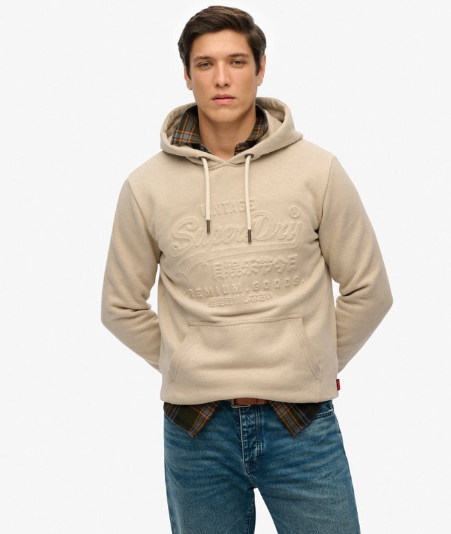 Bluza z kapturem z wytłoczoną grafiką Bluza z kapturem z wytłoczoną grafiką