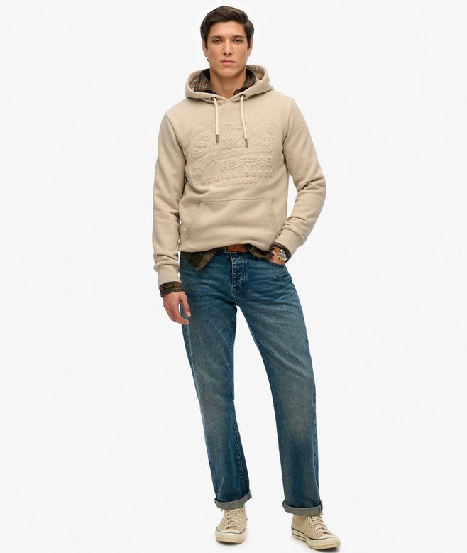 Bluza z kapturem z wytłoczoną grafiką Bluza z kapturem z wytłoczoną grafiką