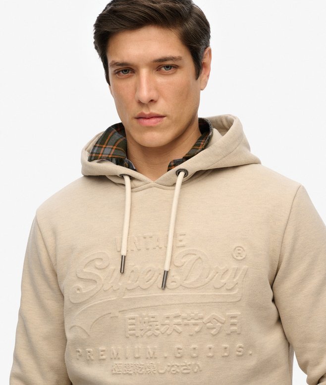 Bluza z kapturem z wytłoczoną grafiką Bluza z kapturem z wytłoczoną grafiką