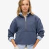Bluza z logo Essential Oversized Half Zip Bluza z logo Essential Oversized Half Zip