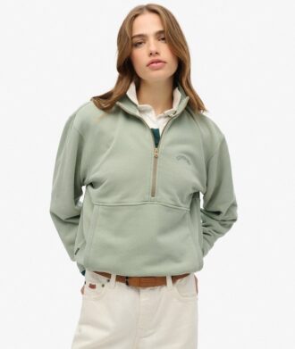 Bluza z logo Essential Oversized Half Zip Bluza z logo Essential Oversized Half Zip
