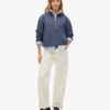 Bluza z logo Essential Oversized Half Zip Bluza z logo Essential Oversized Half Zip