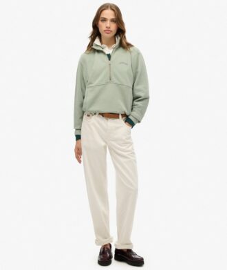 Bluza z logo Essential Oversized Half Zip Bluza z logo Essential Oversized Half Zip