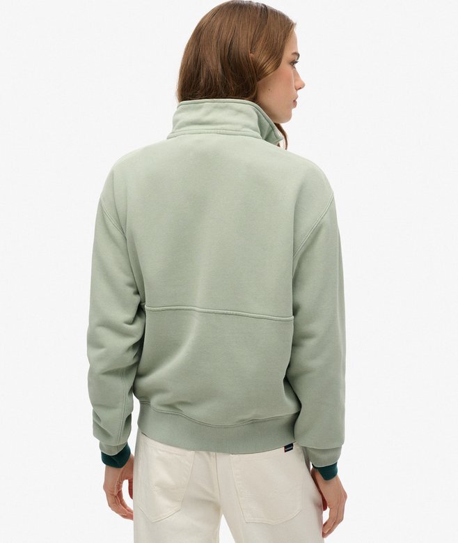 Bluza z logo Essential Oversized Half Zip Bluza z logo Essential Oversized Half Zip
