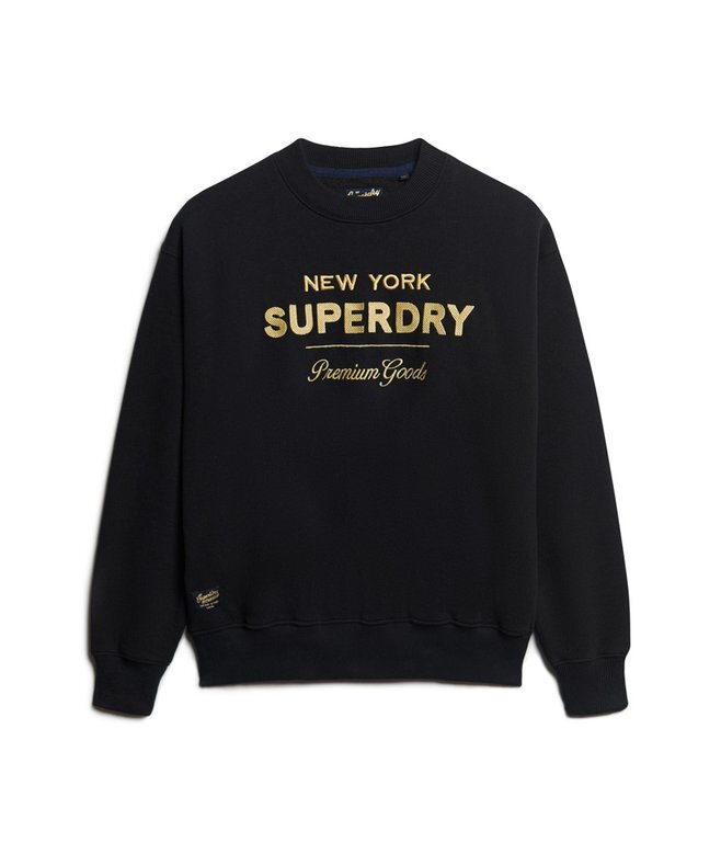 Bluza z metalicznym logo Luxe Bluza z metalicznym logo Luxe