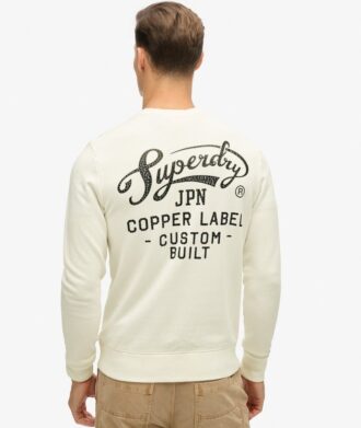 Bluza z okrągłym dekoltem i grafiką Copper Label