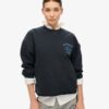Bluza z okrągłym dekoltem i luźnym krojem z serii Athletic Essentials