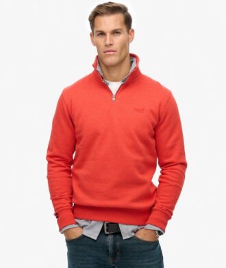 Bluza z półsuwakiem i logo Essential