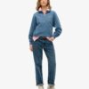 Bluza z półsuwakiem i logo Essential Bluza z półsuwakiem i logo Essential