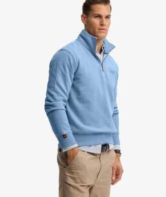 Bluza z półsuwakiem i logo Essential