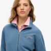 Bluza z półsuwakiem i logo Essential Bluza z półsuwakiem i logo Essential