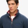 Bluza z półsuwakiem i logo Essential Bluza z półsuwakiem i logo Essential