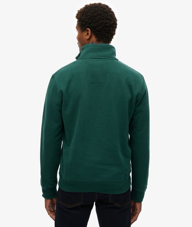 Bluza z półsuwakiem i logo Essential Bluza z półsuwakiem i logo Essential