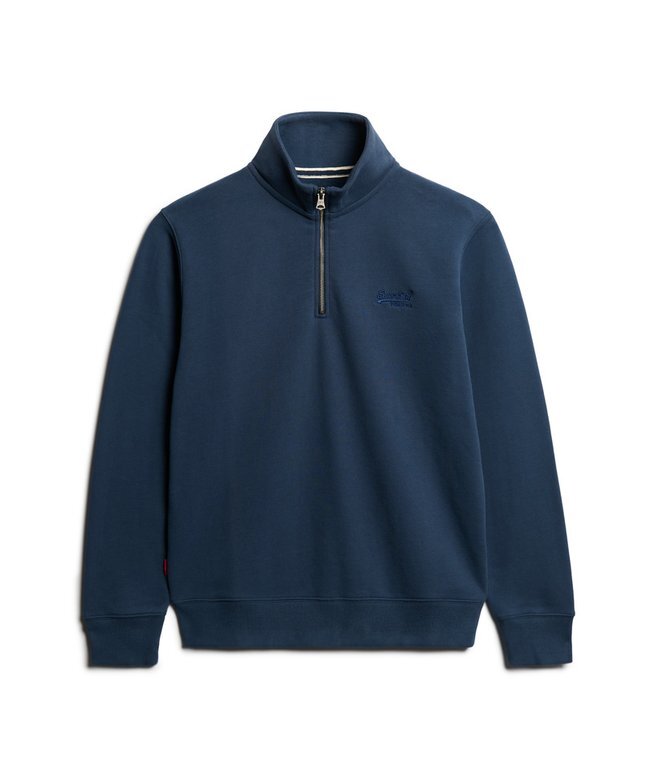 Bluza z półsuwakiem i logo Essential Bluza z półsuwakiem i logo Essential