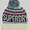 Czapka zimowa typu beanie w stylu Fairisle Czapka zimowa typu beanie w stylu Fairisle