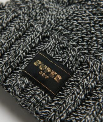 Czapka zimowa z dzianiny typu cable knit
