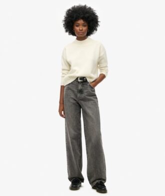 Dżinsy z szerokimi nogawkami z Organic Cotton
