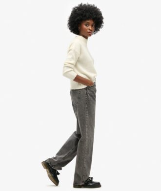 Dżinsy z szerokimi nogawkami z Organic Cotton