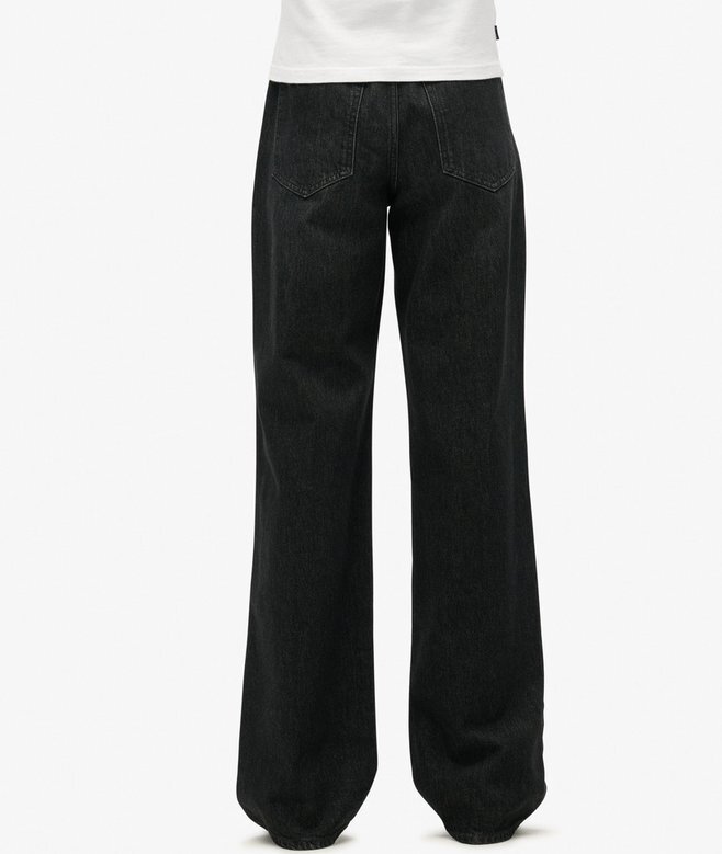 Dżinsy z szerokimi nogawkami z Organic Cotton Dżinsy z szerokimi nogawkami z Organic Cotton