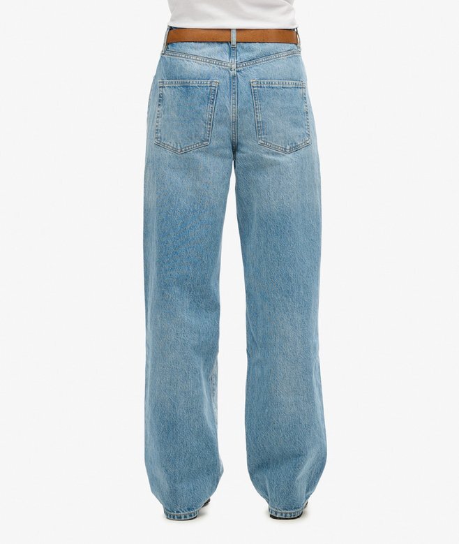 Dżinsy z szerokimi nogawkami z Organic Cotton Dżinsy z szerokimi nogawkami z Organic Cotton
