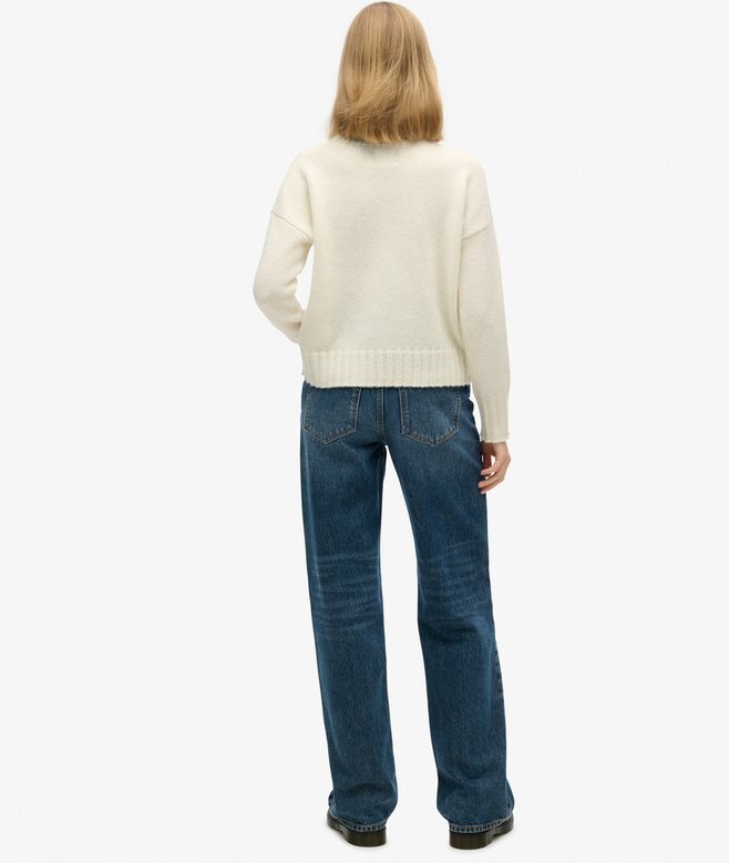 Dżinsy z szerokimi nogawkami z Organic Cotton Dżinsy z szerokimi nogawkami z Organic Cotton
