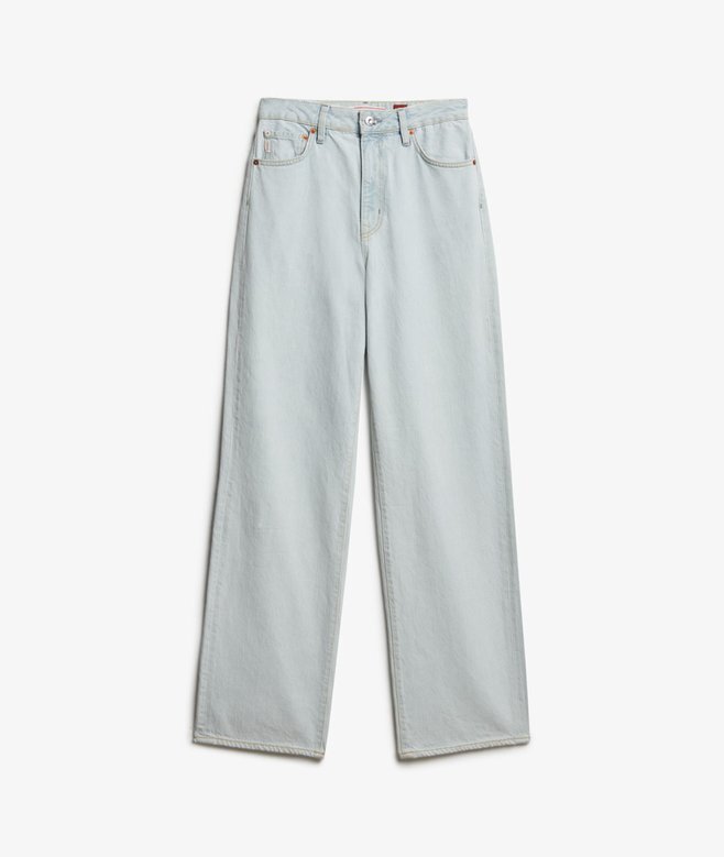 Dżinsy z szerokimi nogawkami z Organic Cotton Dżinsy z szerokimi nogawkami z Organic Cotton