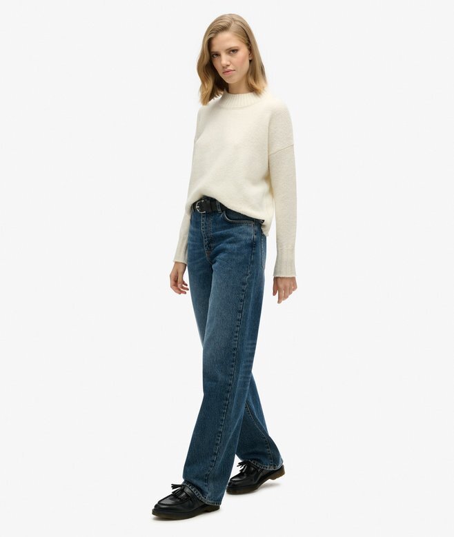 Dżinsy z szerokimi nogawkami z Organic Cotton Dżinsy z szerokimi nogawkami z Organic Cotton