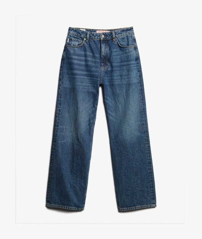 Dżinsy z szerokimi nogawkami z Organic Cotton Dżinsy z szerokimi nogawkami z Organic Cotton