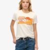 Dopasowany T-shirt w paski Outdoor Dopasowany T-shirt w paski Outdoor