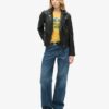 Dopasowany T-shirt w paski Outdoor Dopasowany T-shirt w paski Outdoor