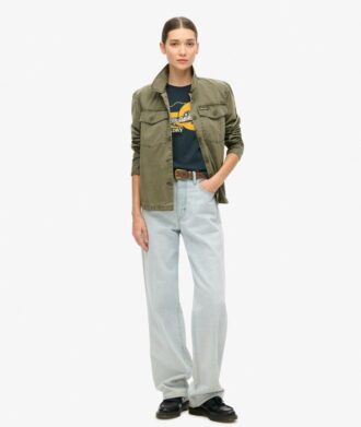 Dopasowany T-shirt w paski Outdoor