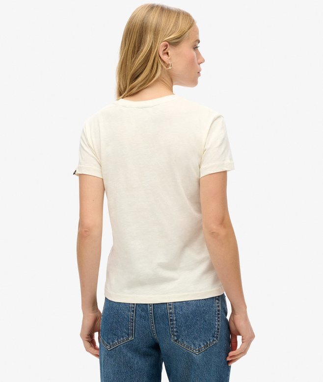 Dopasowany T-shirt w paski Outdoor Dopasowany T-shirt w paski Outdoor