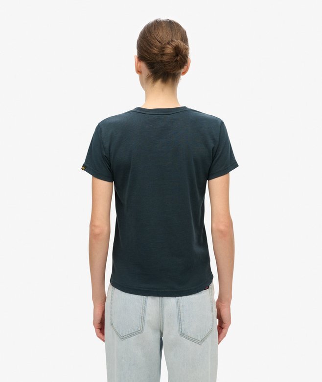 Dopasowany T-shirt w paski Outdoor Dopasowany T-shirt w paski Outdoor