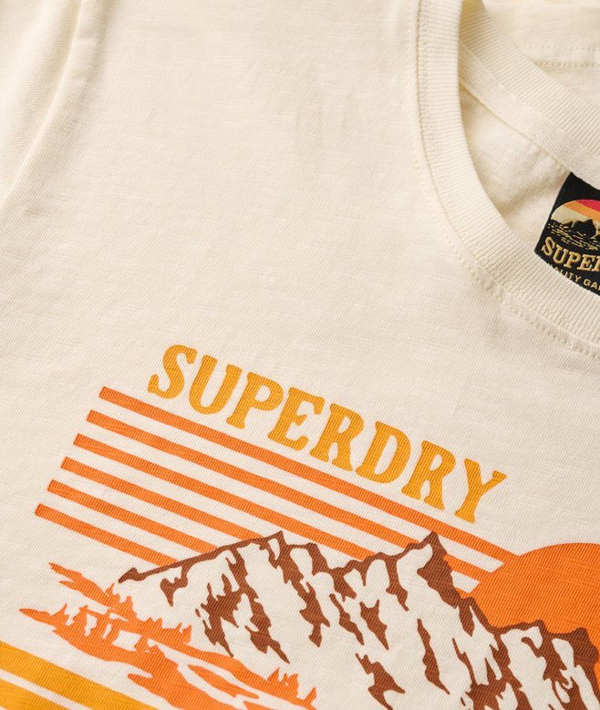 Dopasowany T-shirt w paski Outdoor Dopasowany T-shirt w paski Outdoor