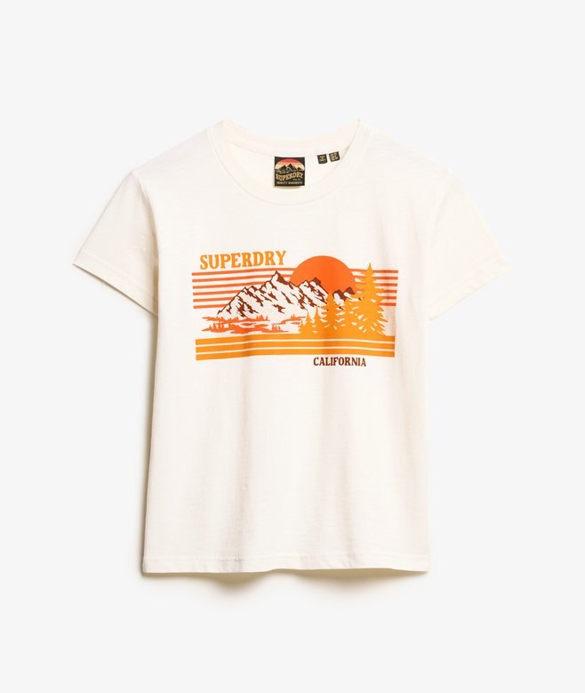 Dopasowany T-shirt w paski Outdoor Dopasowany T-shirt w paski Outdoor