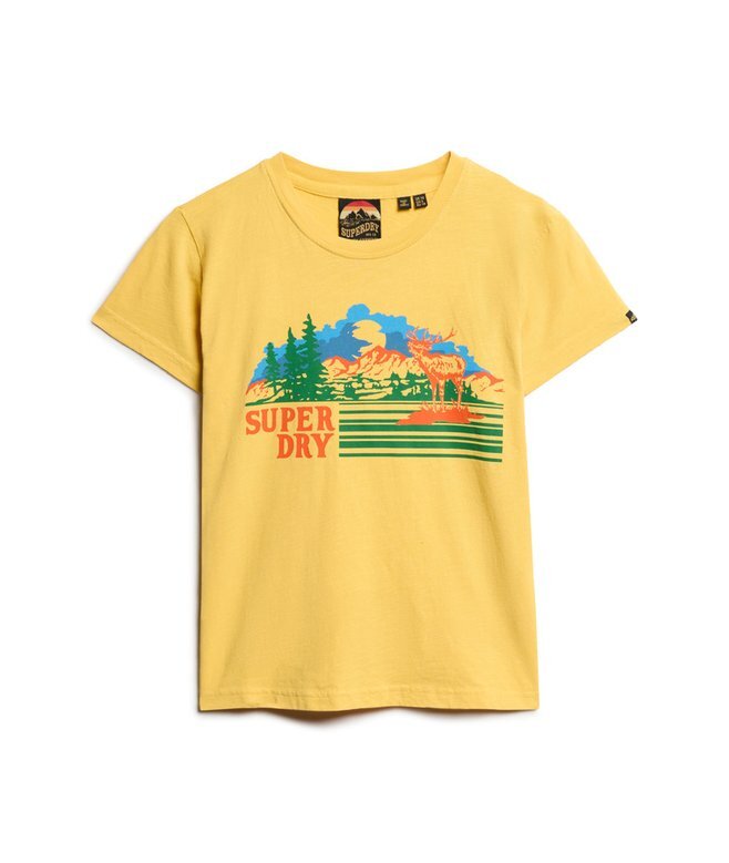 Dopasowany T-shirt w paski Outdoor Dopasowany T-shirt w paski Outdoor
