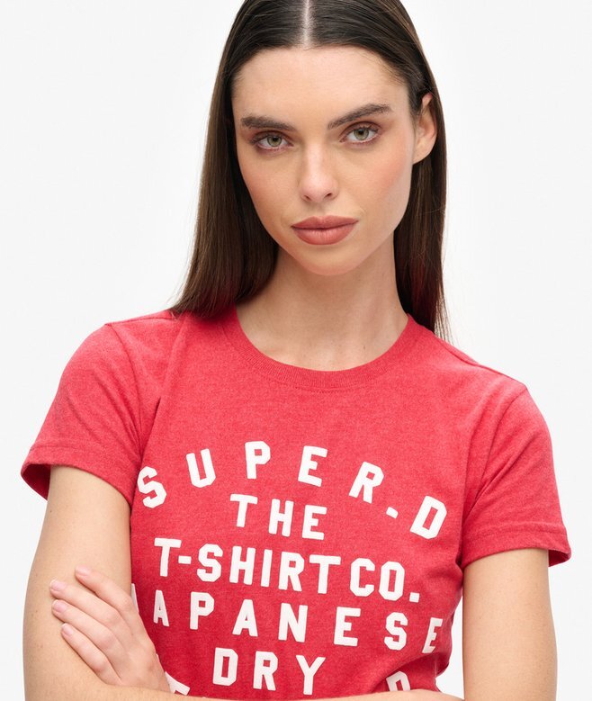 Dopasowany T-shirt z nadrukiem Puff Dopasowany T-shirt z nadrukiem Puff