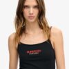 Dopasowany top na ramiączkach z logo Sportswear