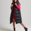 Długa Hooded kamizelka z kapturem Długa Hooded kamizelka z kapturem