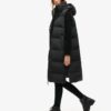 Długa kamizelka Puffer z kapturem Hooded Długa kamizelka Puffer z kapturem Hooded