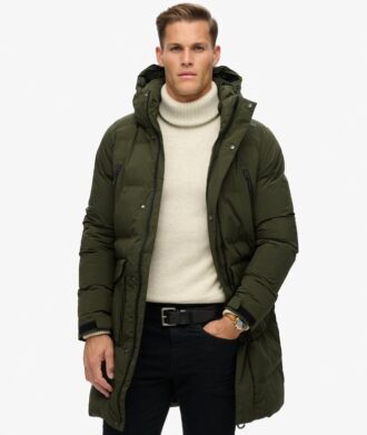 Długa kurtka Hooded z wyściółką