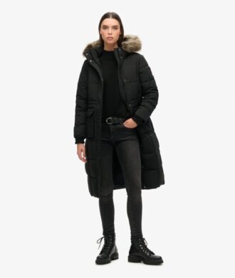 Długa kurtka Puffer Everest