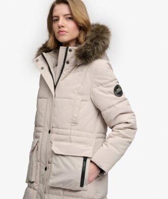 Długa kurtka Puffer Everest