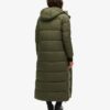 Długa kurtka Puffer z materiału ripstop Długa kurtka Puffer z materiału ripstop