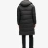 Długa kurtka Puffer z tkaniny ripstop Długa kurtka Puffer z tkaniny ripstop