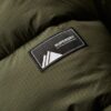 Długa kurtka Puffer z tkaniny ripstop Długa kurtka Puffer z tkaniny ripstop