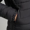 Długi, lekko wyściełany płaszcz Puffer z kapturem Hooded z sztucznego futra Długi, lekko wyściełany płaszcz Puffer z kapturem Hooded z sztucznego futra