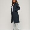 Długi płaszcz Puffer z kapturem Hooded Fuji Długi płaszcz Puffer z kapturem Hooded Fuji