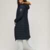 Długi płaszcz Puffer z kapturem Hooded Fuji Długi płaszcz Puffer z kapturem Hooded Fuji