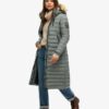 Długi płaszcz Puffer z kapturem Hooded Fuji Długi płaszcz Puffer z kapturem Hooded Fuji